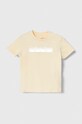 Dětské tričko Calvin Klein Jeans s elastanem béžová IN0IN00145.PPYH