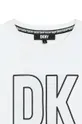 Дитяча бавовняна футболка Dkny Основний матеріал: 100% Бавовна Резинка: 98% Бавовна, 2% Еластан