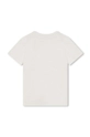 Kenzo Kids t-shirt bawełniany dziecięcy beżowy