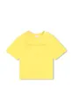 Marc Jacobs t-shirt in cotone per bambini oro