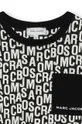 чорний Дитяча бавовняна футболка Marc Jacobs