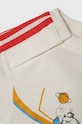 Chlapec Detské bavlnené tričko adidas x Disney IN7280 béžová