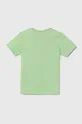 Otroška bombažna kratka majica adidas zelena