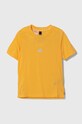adidas tricou copii print galben IN1659
