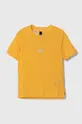 rumena Otroška kratka majica adidas Otroški
