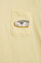Chłopiec Mini Rodini t-shirt bawełniany dziecięcy Jogging 2422011123 żółty