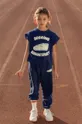 granatowy Mini Rodini top bawełniany dziecięcy Jogging Dziecięcy