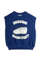 Mini Rodini top di cotone bambino  Jogging blu navy