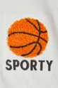 Mini Rodini t-shirt in cotone per bambini  Basketball 100% Cotone biologico