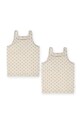 That's mine top dziecięcy Esta 2-pack wzorzyste beżowy 085876