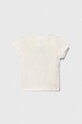 Детская хлопковая футболка United Colors of Benetton 3I1XA104G.W.Seasonal бежевый SS24