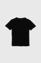 Converse t-shirt bawełniany dziecięcy 8C9506 czarny SS24