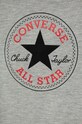 Хлопчик Дитяча бавовняна футболка Converse 866500 сірий