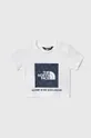 bianco The North Face t-shirt in cotone per bambini BOX INFILL PRINT TEE Bambini