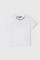 biały The North Face t-shirt bawełniany NEW SS ZUMU TEE Dziecięcy