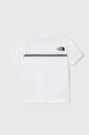 The North Face t-shirt bawełniany NEW SS ZUMU TEE biały