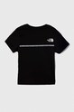 The North Face tricou din bumbac NEW SS ZUMU TEE NF0A877S negru SS24