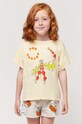 Bobo Choses t-shirt in cotone per bambini prodotto per bambini giallo 124AC012