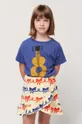 голубой Детская хлопковая футболка Bobo Choses Детский