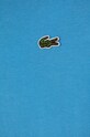 Chłopiec Lacoste t-shirt bawełniany dziecięcy TJ1122.PPYH niebieski