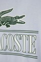Chłopiec Lacoste t-shirt bawełniany dziecięcy TJ3804.PPYH niebieski
