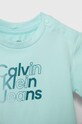 Chlapec Detské tričko Calvin Klein Jeans IN0IN00169.PPYH tyrkysová
