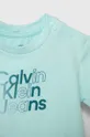 Otroška kratka majica Calvin Klein Jeans 93 % Bombaž, 7 % Elastan