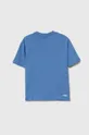 Детская хлопковая футболка Fila LAABER голубой