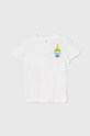 Puma tricou de bumbac pentru copii PUMA X TROLLS Tee print alb 624816