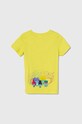Dětské bavlněné tričko Puma PUMA X TROLLS Tee 624816 zelená SS24