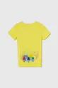Puma t-shirt in cotone per bambini PUMA X TROLLS Tee verde