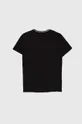Παιδικό βαμβακερό μπλουζάκι Puma PUMA SQUAD B μαύρο