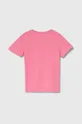 Детская хлопковая футболка Puma ESS+ SUMMER CAMP Tee розовый