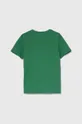 Παιδικό βαμβακερό μπλουζάκι Puma ESS+ MID 90s Graphic B πράσινο