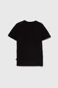 Παιδικό βαμβακερό μπλουζάκι Puma ESS+ MID 90s Graphic B μαύρο