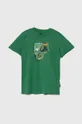 zelena Otroška bombažna kratka majica Puma GRAPHICS Year of Sports B Otroški
