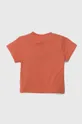 Pamučna majica kratkih rukava za bebe zippy narančasta
