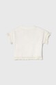 Детска памучна тениска zippy 3105939201 бял SS24