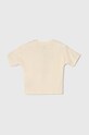 zippy t-shirt bawełniany dziecięcy 3105977202 beżowy SS24