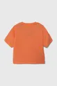 Dječja pamučna majica kratkih rukava zippy narančasta