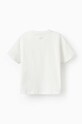 zippy t-shirt bawełniany dziecięcy 3106018204 biały SS24