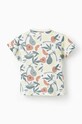 zippy t-shirt bawełniany niemowlęcy 3106098201 beżowy SS24