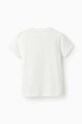 Chłopiec zippy t-shirt bawełniany dziecięcy 3106098502 biały