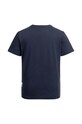 Jack Wolfskin t-shirt bawełniany dziecięcy MORE HUGS 1610581. granatowy SS24