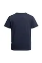 Jack Wolfskin t-shirt in cotone per bambini MORE HUGS blu navy