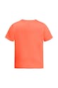 Jack Wolfskin t-shirt dziecięcy SMILEYWORLD CAMP 1610811. pomarańczowy SS24