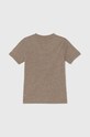 Abercrombie & Fitch t-shirt dziecięcy KI224.4008 beżowy SS24
