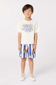 Dětské bavlněné tričko Kenzo Kids kulatý béžová K60411.156.162