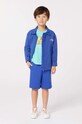Kenzo Kids t-shirt bawełniany dziecięcy niebieski K60412.156.162