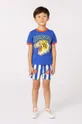 plava Dječja pamučna majica kratkih rukava Kenzo Kids Dječji